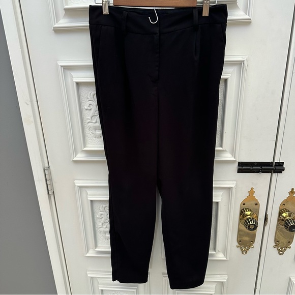 Express - High Rise Ankle Trouser Pants - Black - Size 6R - Picture 4 of 8